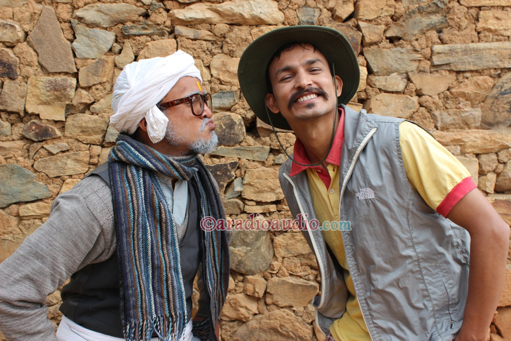 darsane and baitadi baje in meri bassai shuting